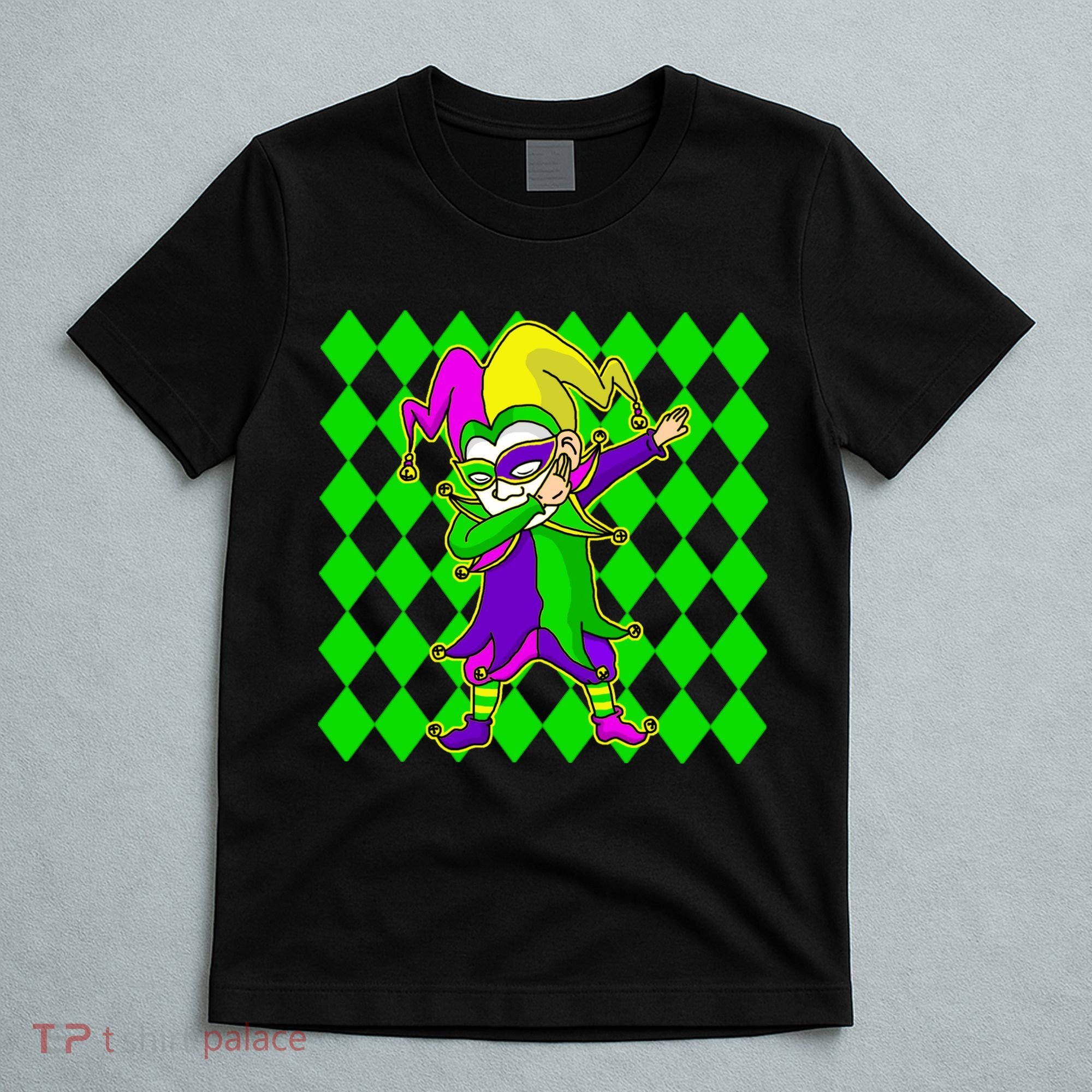 Jester Dabbing Mardi Gras T-Shirt