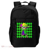 Jester Dabbing Mardi Gras Backpack thumb 0