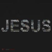 Jesus - Power is in the Name Word Mashup Baby Bodysuit thumb 2