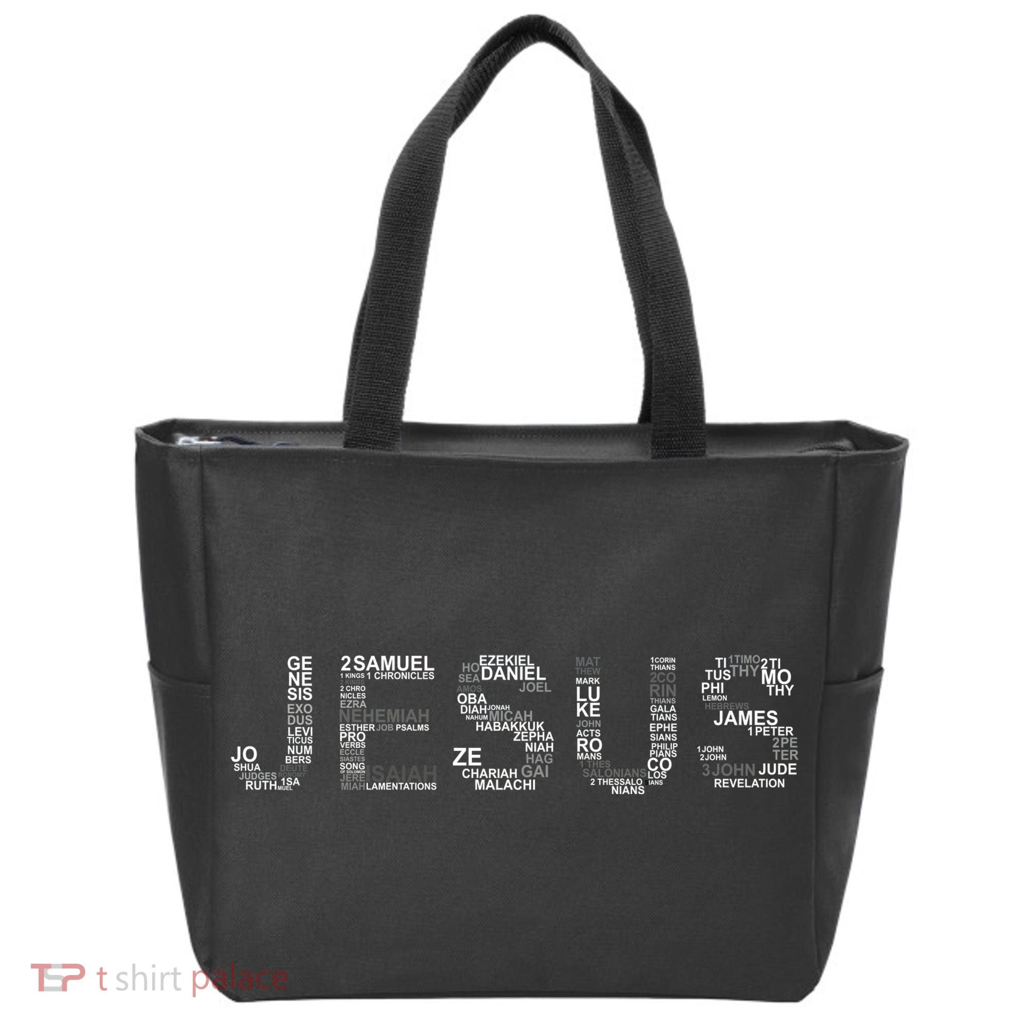 Jesus - Power is in the Name Word Mashup Tote Bag