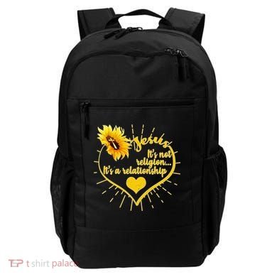 Jesus  It's Not Religion It's A Relationship Backpack
