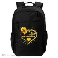 Jesus  It's Not Religion It's A Relationship Backpack thumb 0