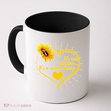 Jesus  It's Not Religion It's A Relationship Coffee Mug