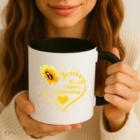 Jesus  It's Not Religion It's A Relationship Coffee Mug thumb 3