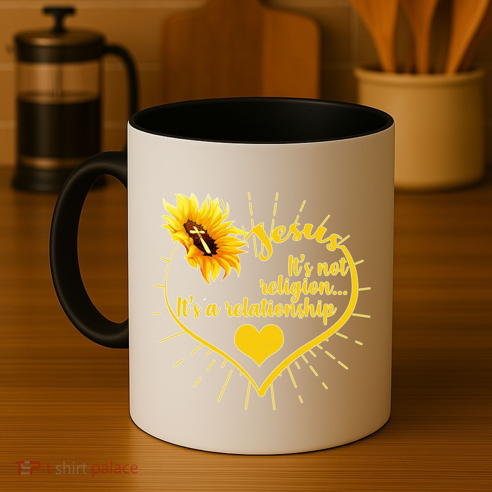 Jesus  It's Not Religion It's A Relationship Coffee Mug