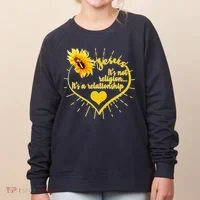 Jesus  It's Not Religion It's A Relationship Women's Sweatshirt thumb 0