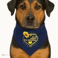 Jesus  It's Not Religion It's A Relationship USA-Made Doggie Bandana thumb 1