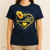 Jesus  It's Not Religion It's A Relationship T-Shirt thumb 4