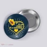 Jesus  It's Not Religion It's A Relationship Button thumb 0