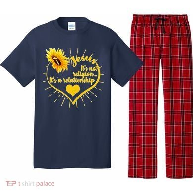 Jesus  It's Not Religion It's A Relationship Pajama Set