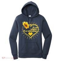 Jesus  It's Not Religion It's A Relationship Women's Hoodie thumb 0
