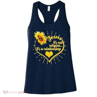Jesus  It's Not Religion It's A Relationship Women's Tank Top