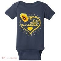 Jesus  It's Not Religion It's A Relationship Baby Bodysuit thumb 0