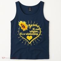 Jesus  It's Not Religion It's A Relationship Tank Top thumb 2