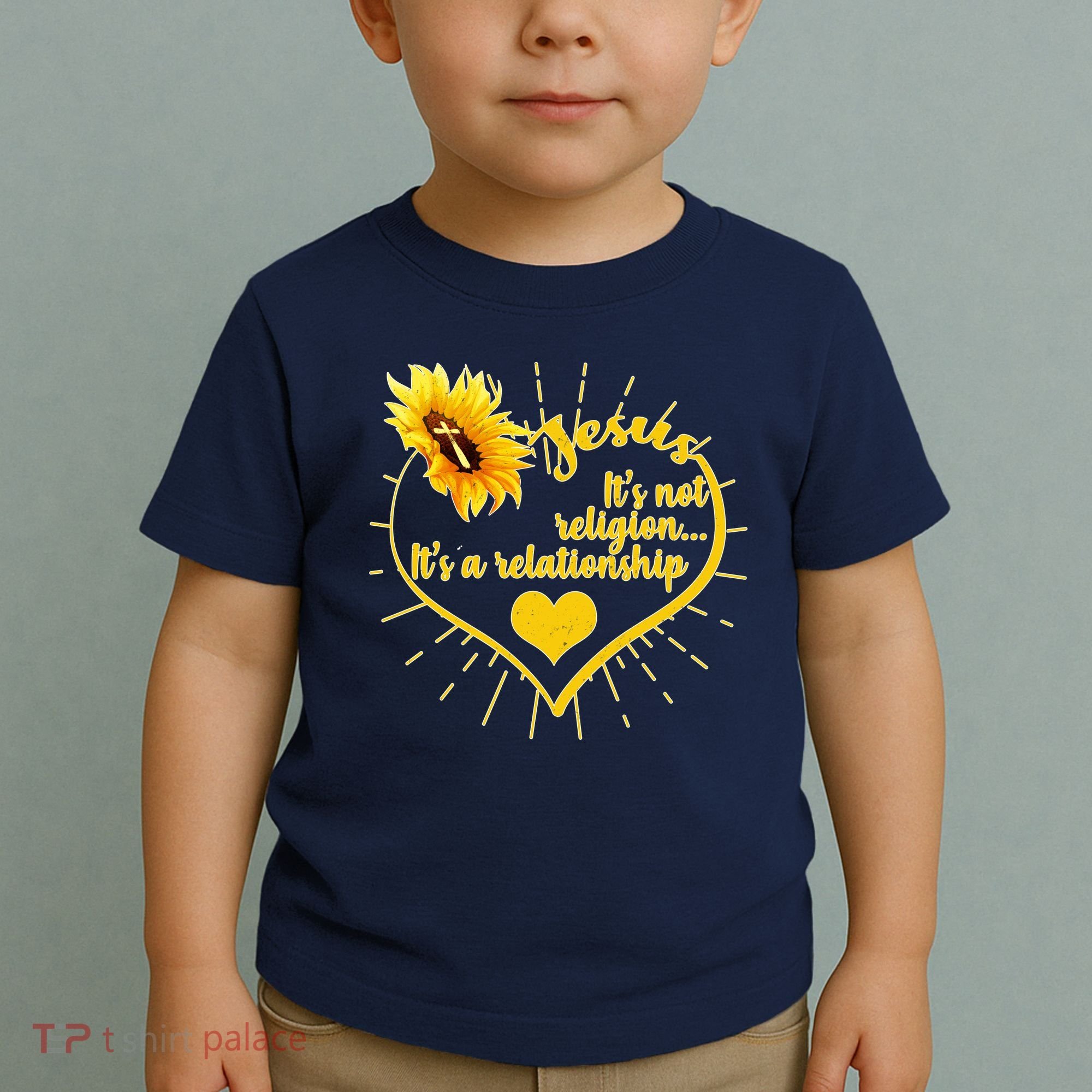 Jesus  It's Not Religion It's A Relationship Toddler T-Shirt