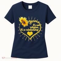 Jesus  It's Not Religion It's A Relationship Women's T-Shirt thumb 0