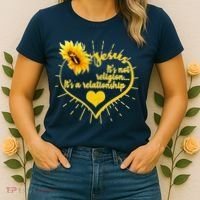 Jesus  It's Not Religion It's A Relationship Women's T-Shirt thumb 2