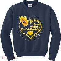 Jesus  It's Not Religion It's A Relationship Kids Sweatshirt thumb 0