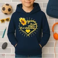 Jesus  It's Not Religion It's A Relationship Kids Hoodie thumb 2
