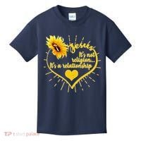 Jesus  It's Not Religion It's A Relationship Kids T-Shirt thumb 0