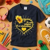 Jesus  It's Not Religion It's A Relationship Kids T-Shirt thumb 3