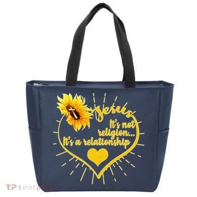Jesus  It's Not Religion It's A Relationship Tote Bag