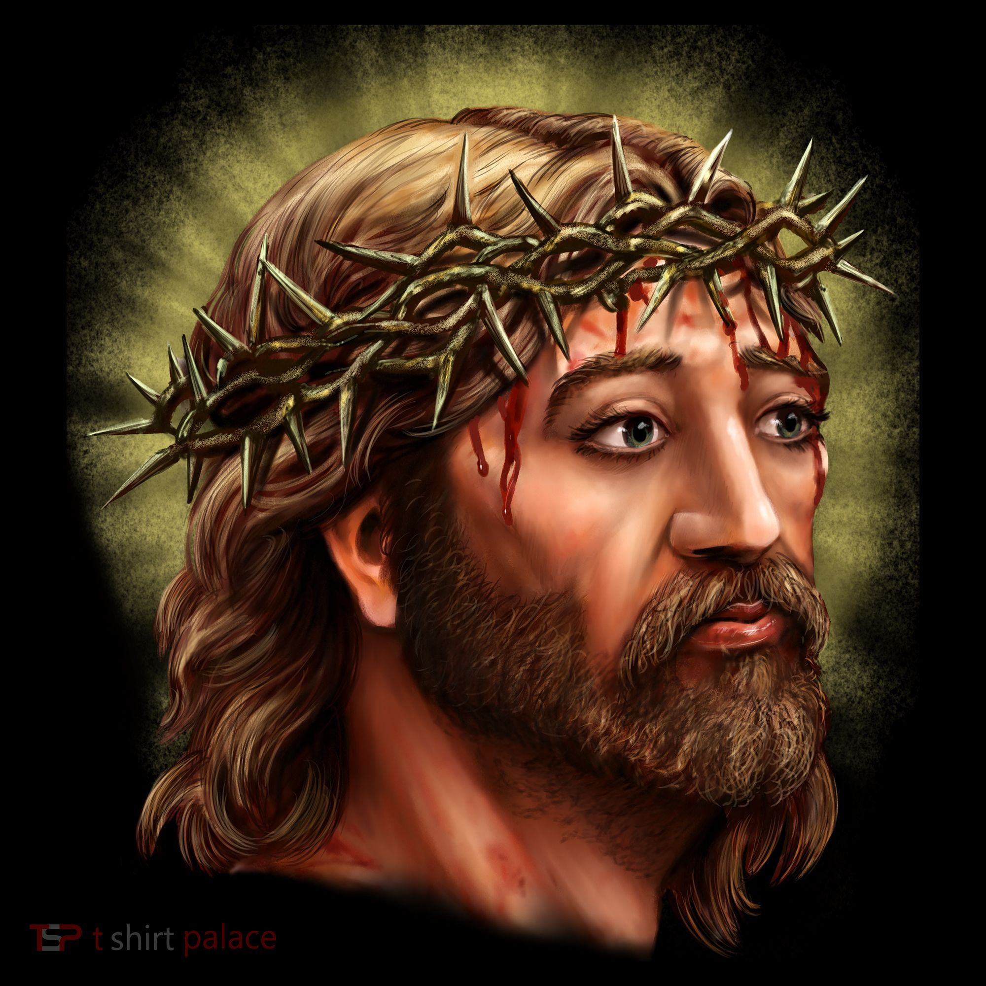Jesus Abstract Portrait Hoodie
