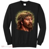 Jesus Abstract Portrait Sweatshirt thumb 0