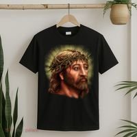 Jesus Abstract Portrait T-Shirt thumb 2