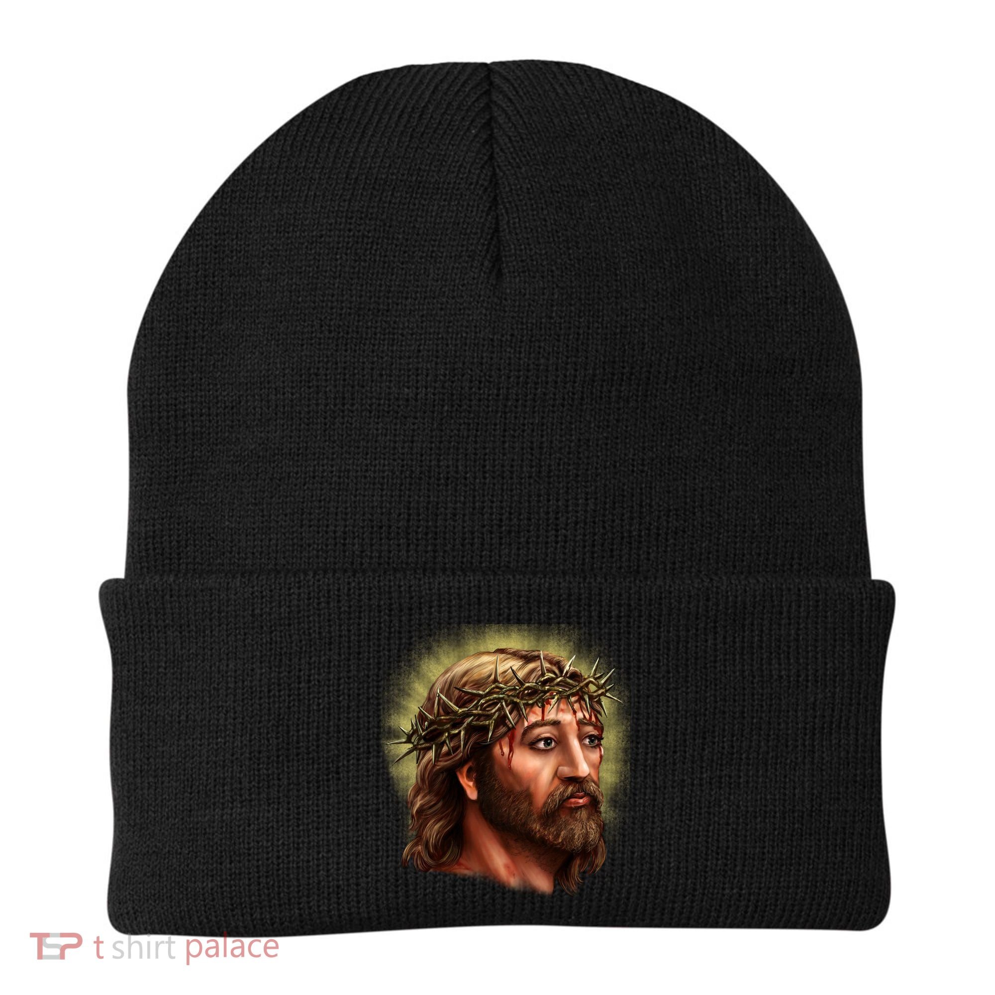 Jesus Abstract Portrait Beanie