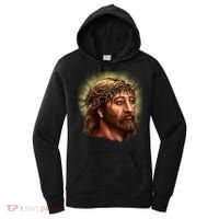 Jesus Abstract Portrait Women's Hoodie thumb 0