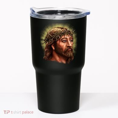 Jesus Abstract Portrait Tumbler
