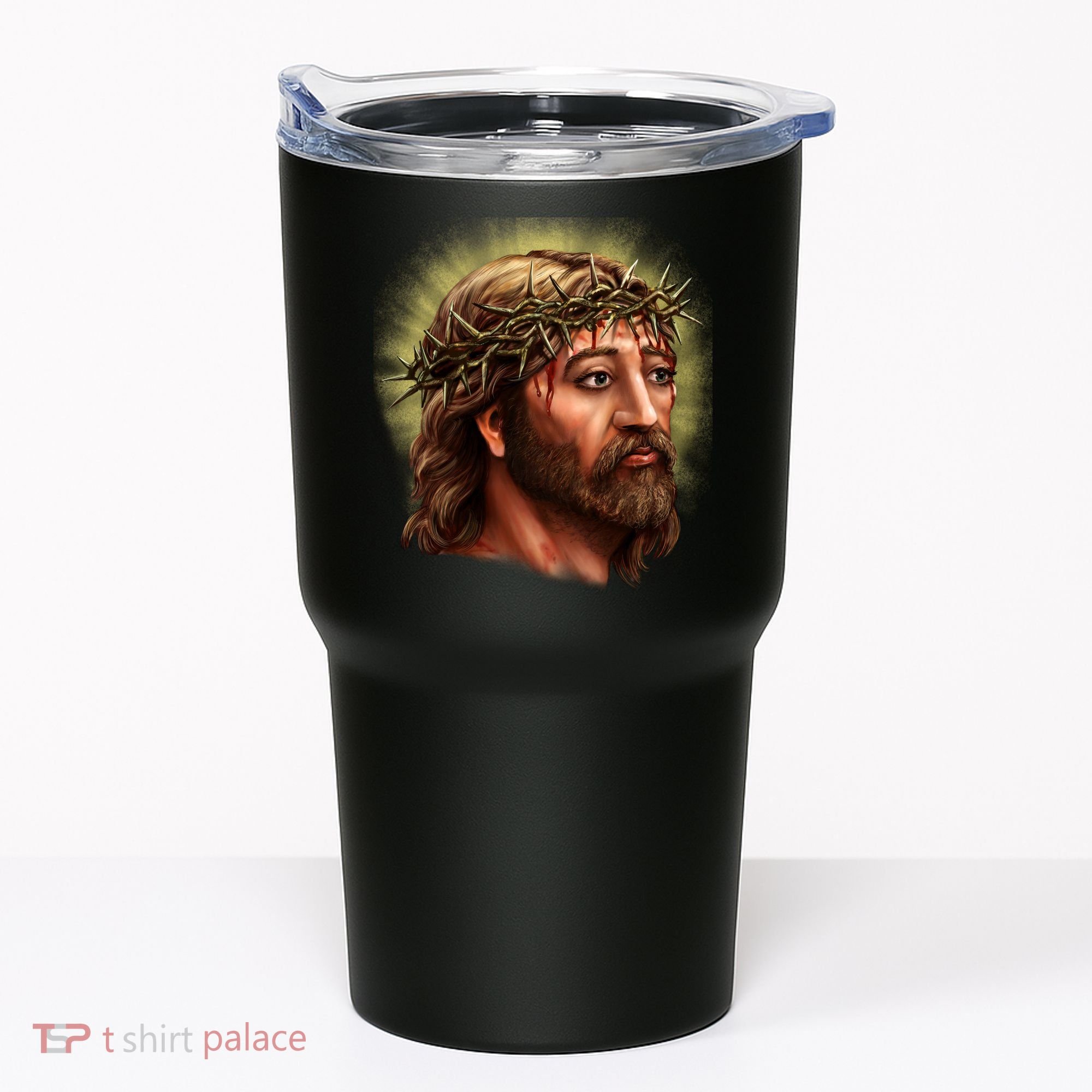 Jesus Abstract Portrait Tumbler
