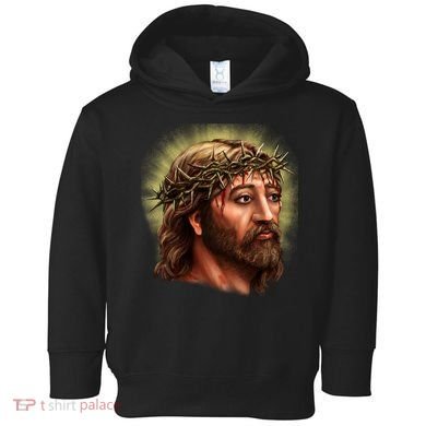 Jesus Abstract Portrait Toddler Hoodie
