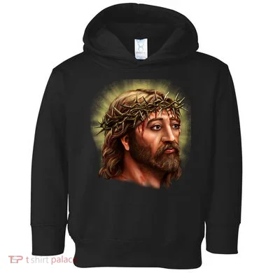 Jesus Abstract Portrait Toddler Hoodie