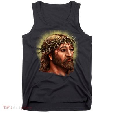 Jesus Abstract Portrait Tank Top
