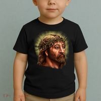 Jesus Abstract Portrait Toddler T-Shirt thumb 2