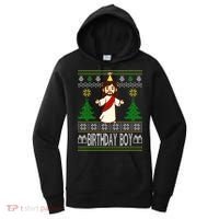 Jesus Birthday Boy Ugly Christmas Women's Hoodie thumb 0