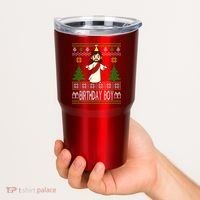 Jesus Birthday Boy Ugly Christmas Tumbler thumb 2