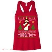 Jesus Birthday Boy Ugly Christmas Women's Tank Top thumb 0