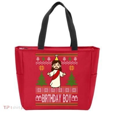 Jesus Birthday Boy Ugly Christmas Tote Bag