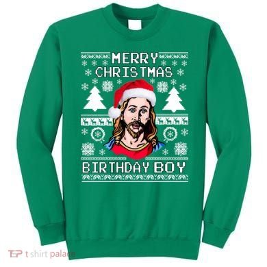 Jesus Birthday Ugly Christmas Sweater Sweatshirt