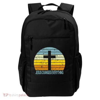 Jesus Changes Everything Backpack