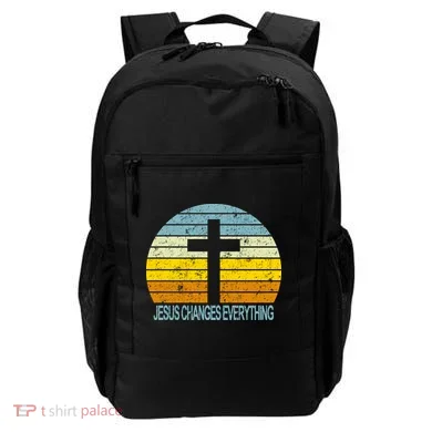 Jesus Changes Everything Backpack