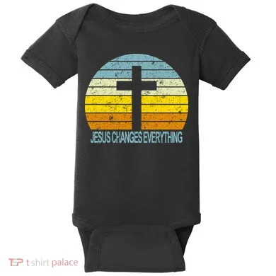Jesus Changes Everything Baby Bodysuit