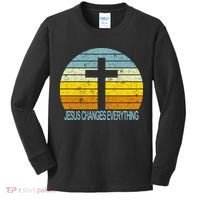 Jesus Changes Everything Kids Long Sleeve Shirt thumb 0