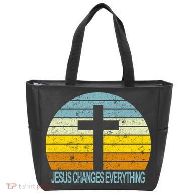 Jesus Changes Everything Tote Bag