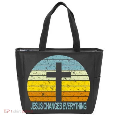 Jesus Changes Everything Tote Bag