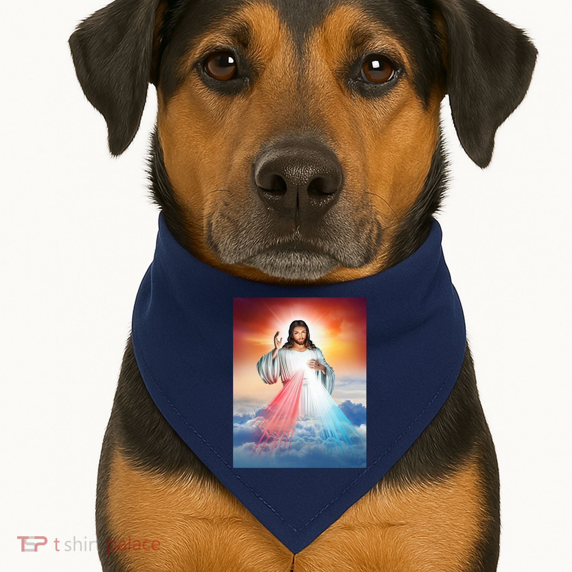 Jesus Christ USA-Made Doggie Bandana