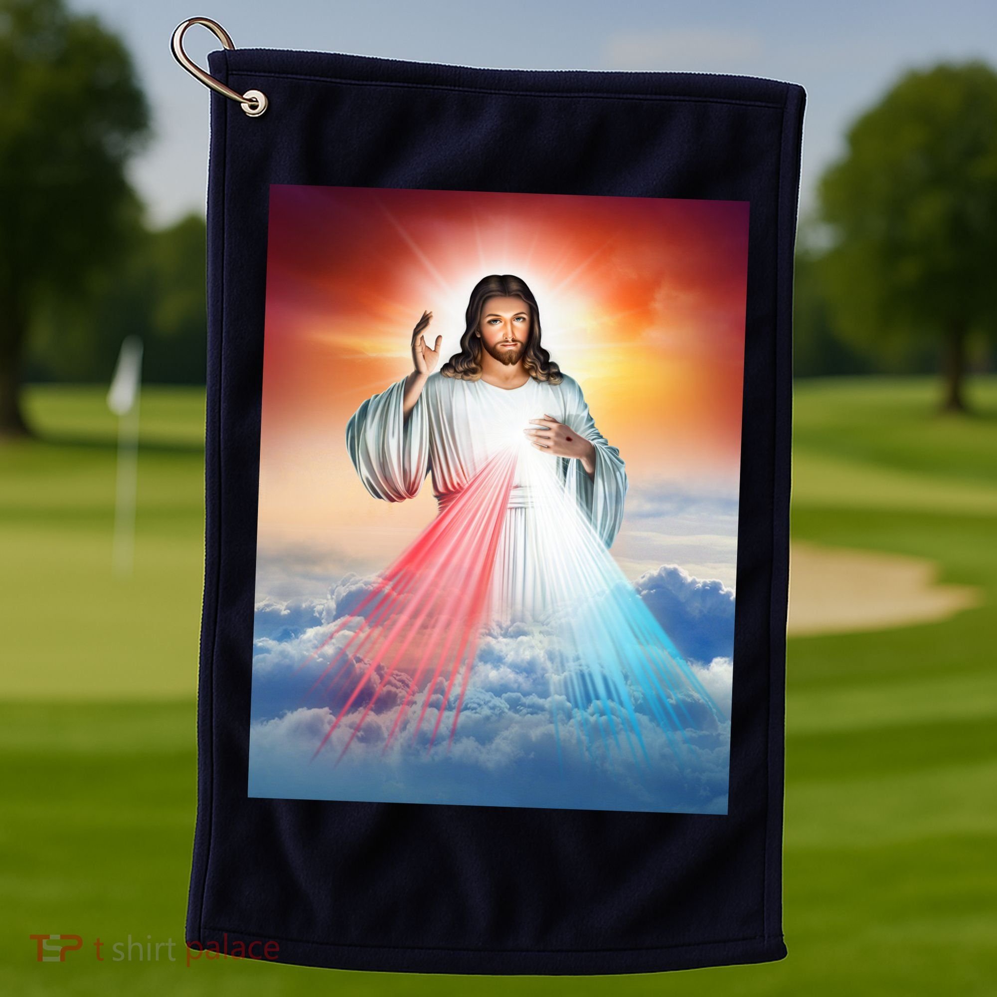 Jesus Christ Golf Towel